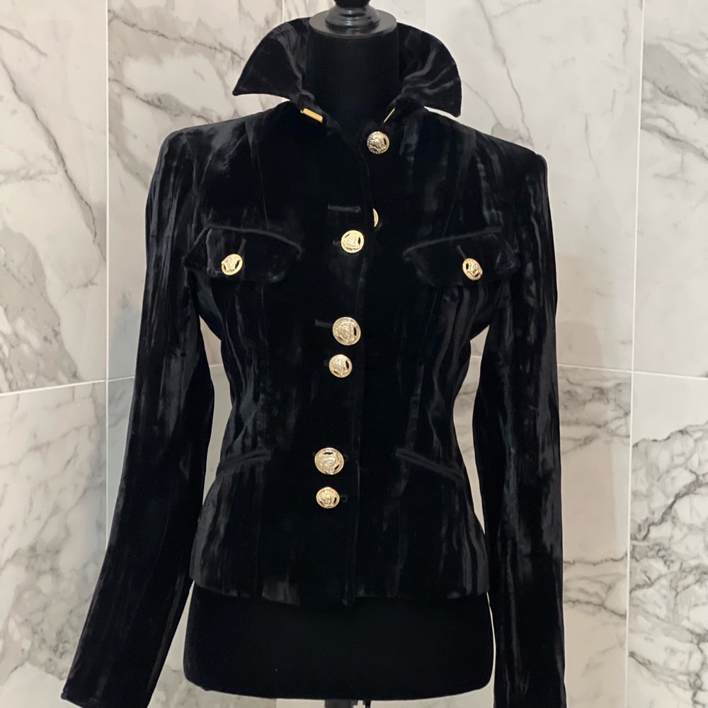 Versace velvet jacket